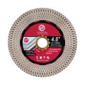 FOCSTOL Disco Diamantato per Piastrelle - 115mm x 22,23mm Doppio Lato Taglio Macinazione Lama Diamantata per Porcellanato Ceramica Marmo Granito Pietra Artificiale